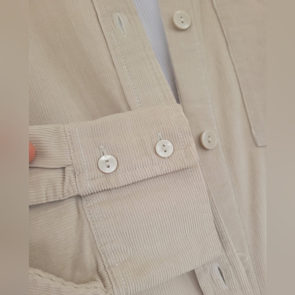 Oversized corduroy shirt - Picture 4 of 5